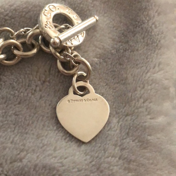 Tiffany and co Heart Tag Toggle Necklace - Picture 9 of 11